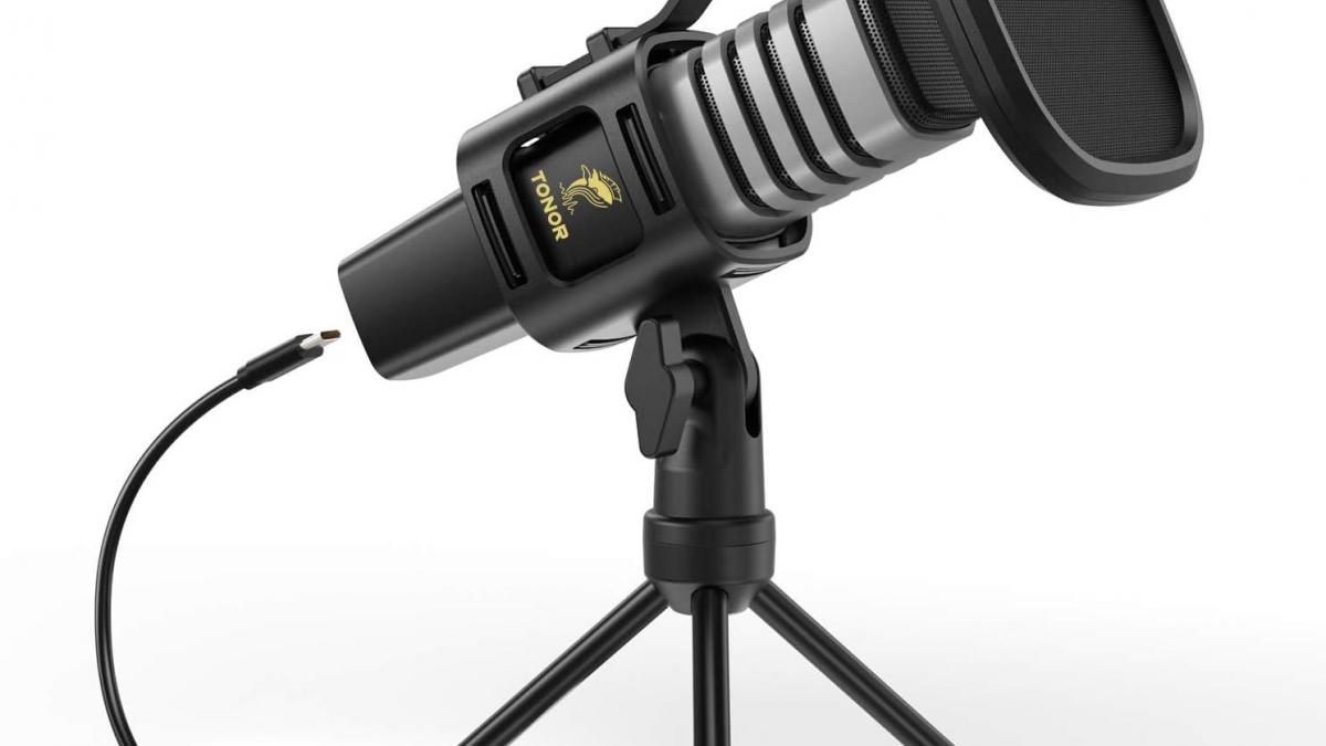 TONOR Micro PC TC-30, USB Microphone Professionnel