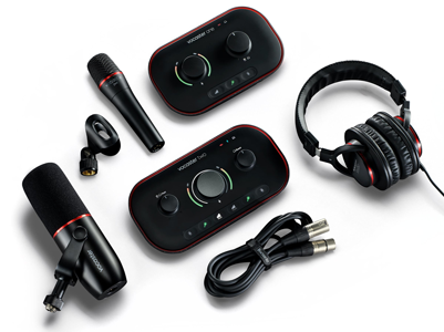 Focusrite Vocaster Two Studio - Enregistrement de podcasts
